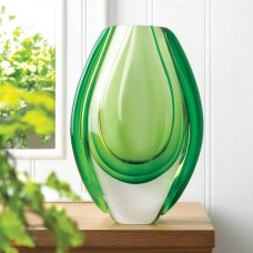 Zipcode Design Olgrah Emerald Art Glass Vase ZPCD4430